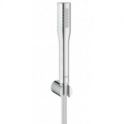 Grohe Grohtherm 2000 Set thermostatic shower mixer + 1 jet hand shower + hose and wall bracket, Chrome (34469001-Euphoria)