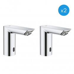 Grohe Bau Cosmopolitan E Set of 2 Infra-red Electronic Basin Taps 1/2″, Chrome (36452000-DUO)