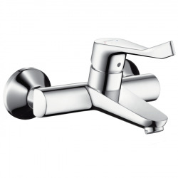 Hansgrohe Focus Single lever basin mixer for exposed installation with extra long handle, Chrome (31913000)