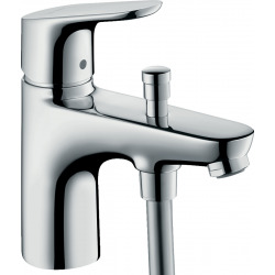Hansgrohe Focus Single lever bath and shower mixer Monotrou with 2 flow rates, Chrome (31938000)