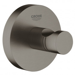 Grohe Essentials robe hook, Brushed Hard Graphite (40364AL1)
