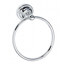 BEMETA Ricordi Towel ring in brass, Chrome (OPTIMARIC60CR)