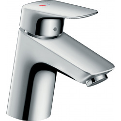 Hansgrohe Logis Single lever basin mixer 70 CoolStart with pop-up waste, Chrome (71072000)