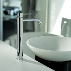Paffoni High sink mixer without pull-rod and emptying (LIG081CR)