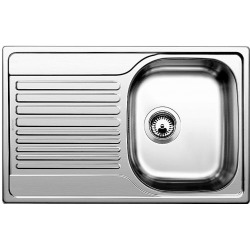 Blanco TIPO 45 S Compact sink 780x500 mm, Glossy stainless steel (513441)