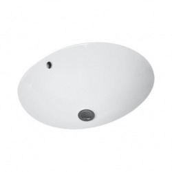 Villeroy & Boch O.Novo Undermount basin 43.5 x 36.5cm, with overflow, without tap hole, White (4A304301)