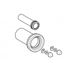  Connection set for wall-hung WC, length 30cm (152.441.46.1)