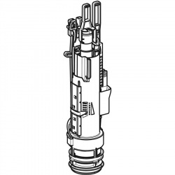 Geberit Complete flush mechanism, Type 212 (244.820.00.1)